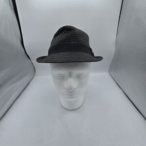 Men’s Milani Designed in Italy 100% Straw Fedora Hat Size L/xl For Men Or Women